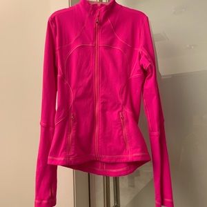 Fluorescent pink lululemon!